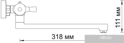 Смеситель Wasserkraft Berkel 4802L