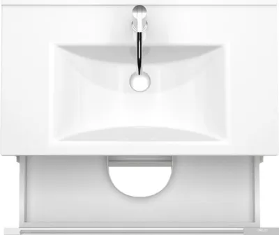 ЗОВ Тумба под умывальник Дион 80 D80LWP0M9003MKV5 (белый матовый)