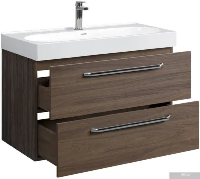 Belux Тумба под умывальник Стокгольм НП 90-02 (194, орех карини натуральный)