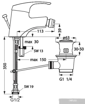Смеситель Vidima Тарнер B2667AA/BA037AA