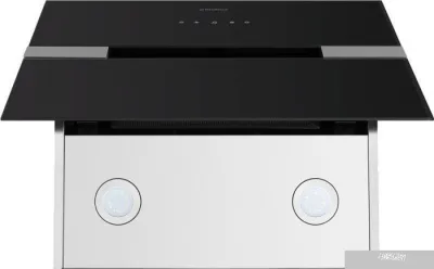 MAUNFELD Mersey 60 (нержавеющая сталь\черное стекло)