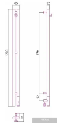 Сунержа Нюанс 3.0 1200 правый 00-5843-1253