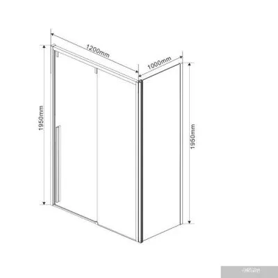 Vincea Lugano VSR-1L1012CLB-1 (черный/прозрачное)