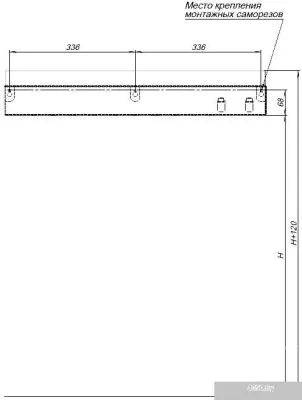 Aquanet Полка Магнум 302233