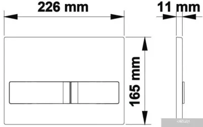 Berges Wasserhaus Novum L3 (глянцевый хром)