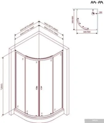 AM.PM X-Joy W88E-205-080MT