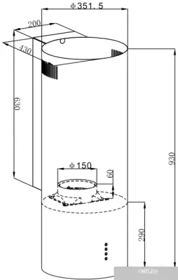 MAUNFELD Lee Wall 35 (черный)