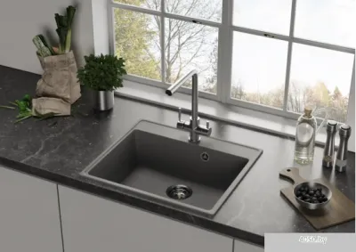 Кухонная мойка Ulgran QUARTZ Forte 580-04 (платина)