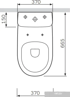 Унитаз AM.PM Inspire [C508607WH]