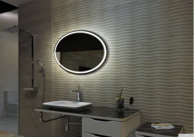 Пекам Зеркало с подсветкой Vesta 2 75x90 (с сенсором на зеркале)