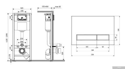 Lavinia Boho Relfix 5 в 1 77020043 (хром пластик)
