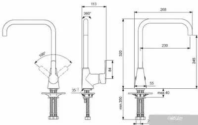 Смеситель Vidima Уно BA242AA