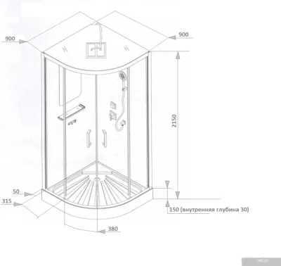 Cerutti Spa VIVA91B 90x90