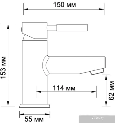 Смеситель Wasserkraft Main 4103