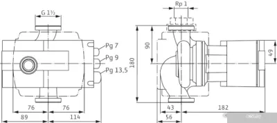 Насос Wilo Stratos-Z 25/1-8