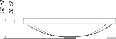 Умывальник Belux Порто ПО 500