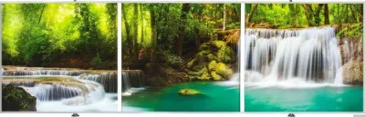 Экран под ванну Comfort Alumin Водопад 3D 1.5