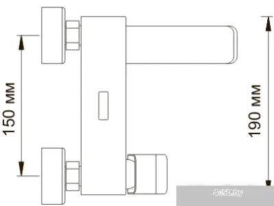 Смеситель Wasserkraft Aller 1061
