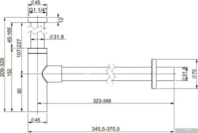 Wellsee Drainage System 182122000 (розовое золото)