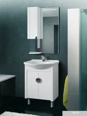 Belux Шкаф с зеркалом Анталия В 60Ш (белый, левый)