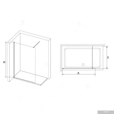 RGW WA-010 351001010-11 100 (хром/прозрачное стекло)