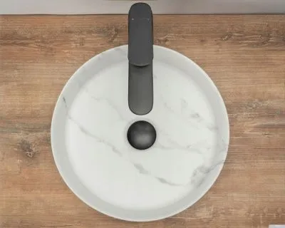 Умывальник Rea Sami (мрамор матовый)