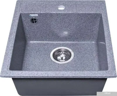 Кухонная мойка GranAlliance G-20 (темно-серый, без сифона)
