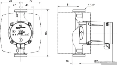 Насос Grundfos Alpha2 L 25-60 180