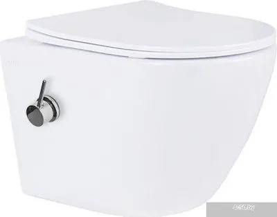 Roxen Antares Bidet в комплекте с инсталляцией StounFix Slim 6 в 1 958812 (кнопка: хром глянец)