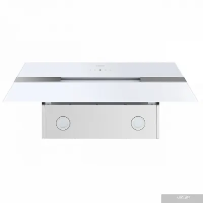 MAUNFELD Mersey 90 (нержавеющая сталь\белое стекло)