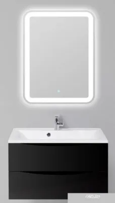 BelBagno Тумба под умывальник Marino-800-2C-SO-NL-P (nero laccato lucido)