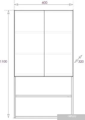 Onika Шкаф Маркус Нова 60 306011
