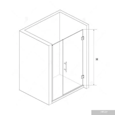 RGW HO-012 350601200-11 100 (хром/прозрачное стекло)