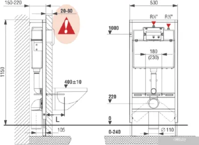 Унитаз Roca Victoria [893100000]