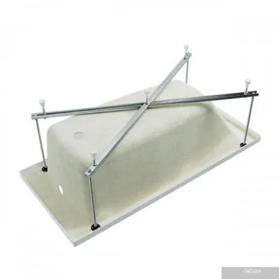 Ванна 1AcReal Palermo 180x80 (с каркасом)