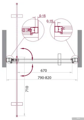 BelBagno MARMI-B-1-80-C-Cr