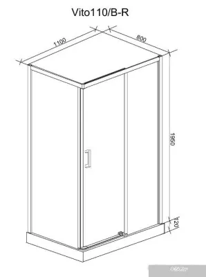 Cerutti Spa VITO110B-R 80x110