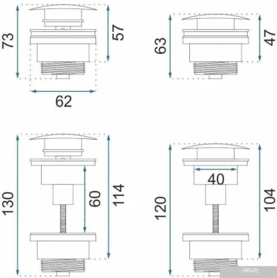 Rea Klik-Klak REA-A8536 (ретро черный)