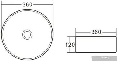 Умывальник BelBagno BB1357