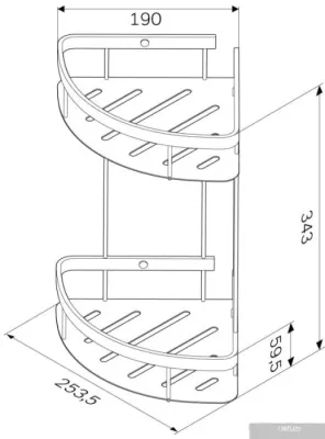 AM.PM Полка Sense L A7454200