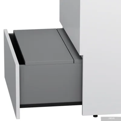 AM.PM Тумба с умывальником Gem M91FSX0602WG + M90WCC0602WG