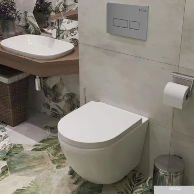 Roxen Antares One Rimless 6 в 1 StounFix Slim 605017 (кнопка: матовая)