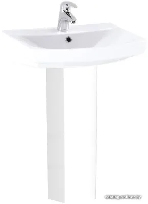 Умывальник Cersanit CARINA 55 (с пьедесталом)
