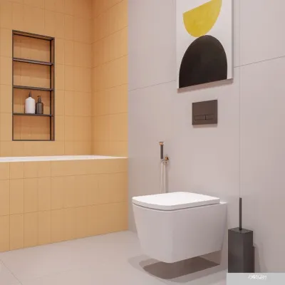 Унитаз Lavinia Boho Relfix Aveo Rimless 6 в 1 77050206 (хром пластик)