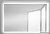 BelBagno Зеркало SPC-GRT-1000-600-LED-TCH