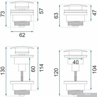 Rea Klik-Klak REA-A2360 (золотой)