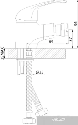 Смеситель Rossinka Silvermix A35-51
