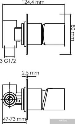 Wasserkraft Elbe 7452