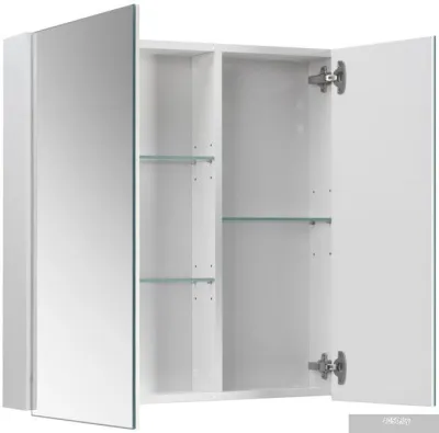 Belux Шкаф с зеркалом Триумф ВШ 70 (1, белый глянцевый)