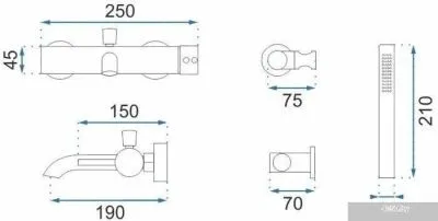 Rea Lungo REA-B6695 (розовое золото)